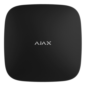 Intelligent security control panel Ajax Hub 2 Plus black with visual alarm verifications