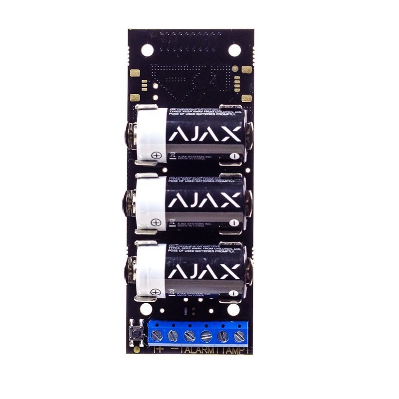 Модуль Ajax Transmitter для інтеграції сторонніх датчиків у систему безпеки Ajax