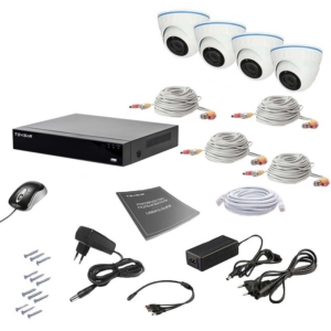 Системы видеонаблюдения/Комплекты видеонаблюдения Комплект видеонаблюдения Tecsar AHD 4IN 2MEGA