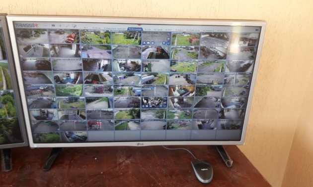 Система видеонаблюдения для тракторного стана на сельскохозяйственном предприятии Черниговщины