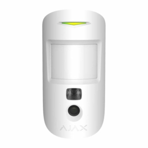 Wireless motion detector Ajax MotionCam S PhOD Jeweller white with support for photo on demand and photo on scripts
