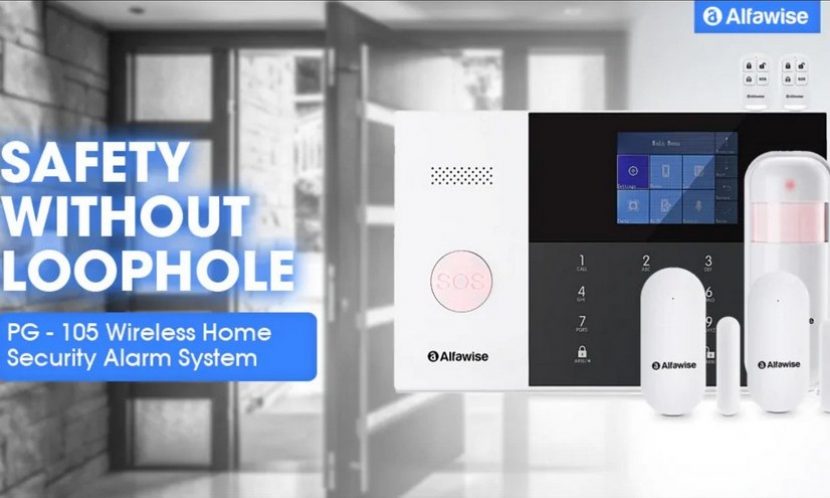 Security systems Alfawise Wireless GSM Alarm Overview