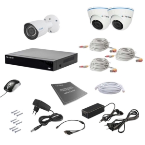 Системы видеонаблюдения/Комплекты видеонаблюдения Комплект видеонаблюдения Tecsar AHD 3MIX 2MEGA