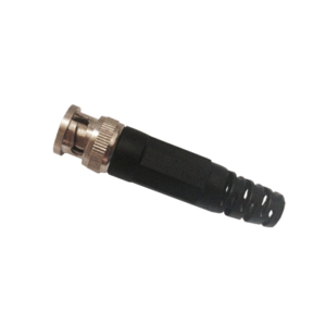 Video surveillance/Connectors, adapters Straight BNC-P connector with plastic screw cap