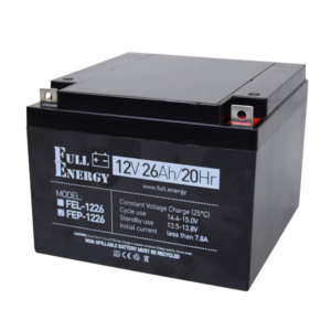 Power sources/Rechargeable Batteries Battery Full Energy FEP-1226