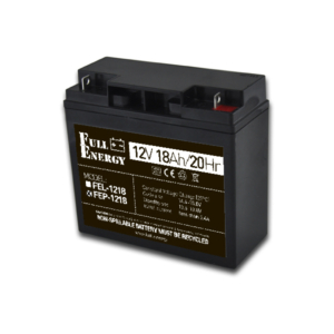 Power sources/Rechargeable Batteries Battery Full Energy FEP-1218