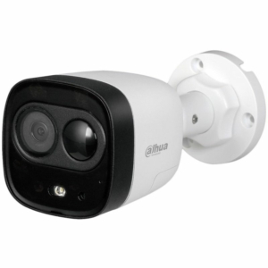 Системы видеонаблюдения/Камеры видеонаблюдения 2 Мп HDCVI видеокамера Dahua DH-HAC-ME1200DP (2.8 мм) со световой сиреной