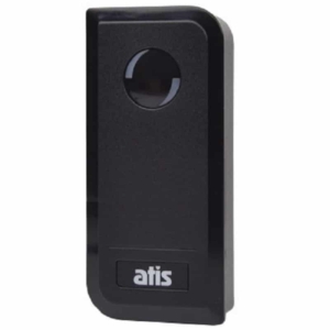 Системи контролю доступу/Зчитувач карток/брелоків Зчитувач карт Atis PR-70-EM black з вбудованим контролером