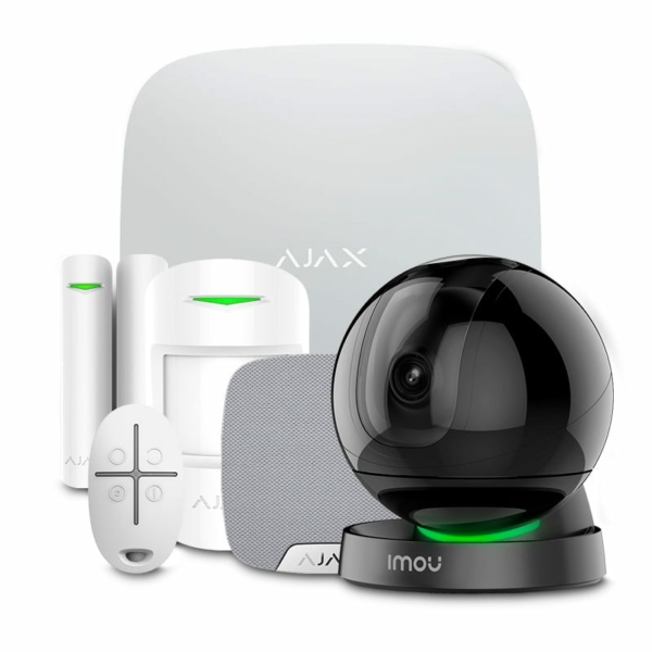 Охранные сигнализации/Комплект сигнализаций Комплект сигнализации Ajax StarterKit + HomeSiren white + Wi-Fi камера 2MP-A26HP