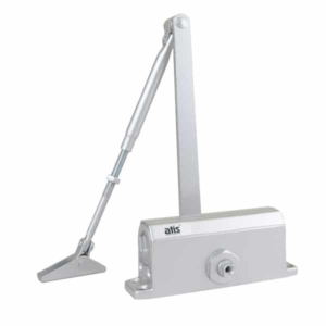 Access control/Closers, Clamps/Door Closers Door closer Atis DC-602 OH silver with lever transmission