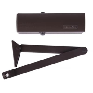 Door closer Geze TS-2000 H-o brown with lever transmission