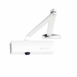 Door closer Geze TS-2000 St white with lever transmission