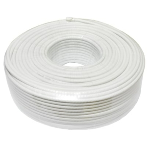 Cable, Tool/Coaxial cable Coaxial cable FinMark F 5967 BV 100 m cuprum white