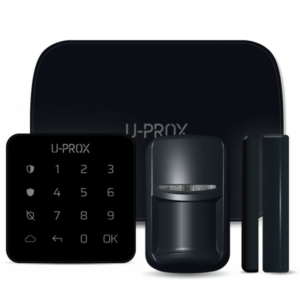Охоронні сигналізації/Комплекти сигналізацій Комплект бездротової сигналізації U-Prox MP kit black