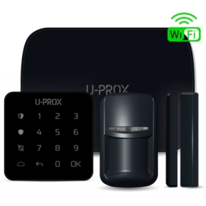 Охоронні сигналізації/Комплекти сигналізацій Комплект бездротової сигналізації U-Prox MP WiFi kit black