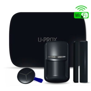 Охоронні сигналізації/Комплекти сигналізацій Комплект бездротової сигналізації U-Prox MP WiFi S black