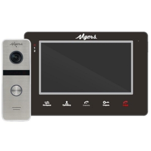 Intercoms/Video intercoms Video intercom kit Myers M-72SD Black + D-300S HD