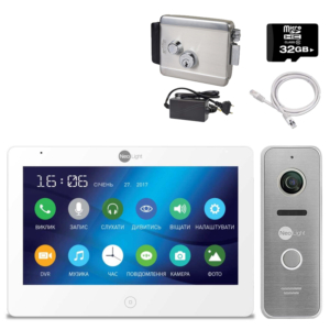 Video intercom kit Neolight HD-KIT W + LOCK premium