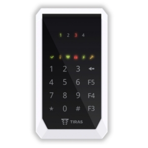 Охоронні сигналізації/Клавіатура для сигналізації Кодова клавіатура Tiras K-PAD4+ для управління охранною системою Orion NOVA II