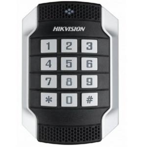 Кодовая клавиатура Hikvision DS-K1104MK со считывателем карт Mifare