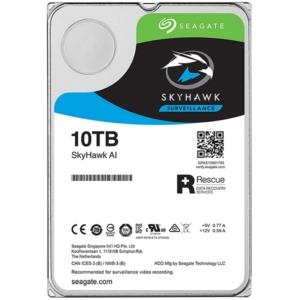 Системи відеоспостереження/Жорсткий диск для відеоспостереження Жорсткий диск 10 TВ Seagate Skyhawk AI ST10000VE0008