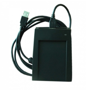 Системи контролю доступу/Зчитувач карток/брелоків Настільний USB зчитувач-кодировщик ZKTeco CR50W/60W карт Mifare