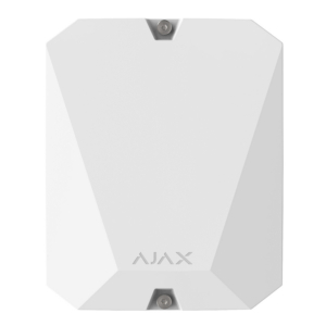 Модуль Ajax MultiTransmitter white для интеграции сторонних датчиков