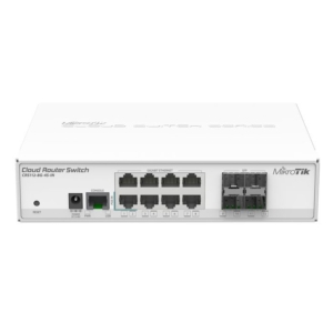 8-Port gigabit Switch MikroTik CRS112-8G-4S-IN managed