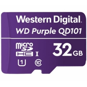 Системы видеонаблюдения/MicroSD для видеонаблюдения Карта памяти MEMORY MicroSDXC QD101 32GB UHS-I WDD032G1P0C WDC Western Digital