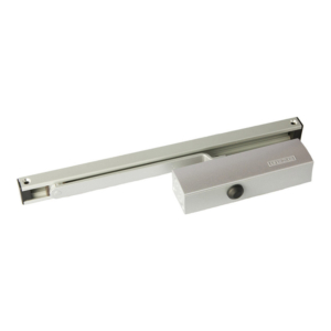 Door closer Geze TS-3000 H-o silver with guide rail