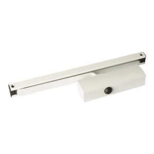Door closer Geze TS-3000 white with guide rail