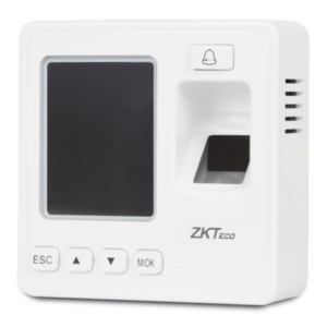 Системи контролю доступу/Біометрична аутентифікація Біометричний термінал ZKTeco SF100 зі зчитувачем RFID карт, кольоровим TFT дисплеєм і сканером відбитків пальців