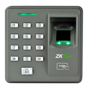 ZKTeco X7 biometric terminal with RFID card reader, code keypad and fingerprint scanner