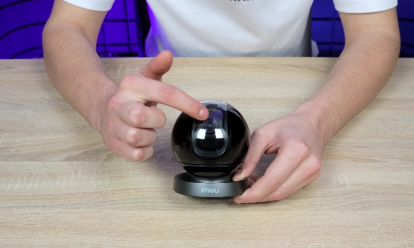 Відеонагляд Чорна поворотна камера - Imou Ranger Pro (IPC-A26HP)