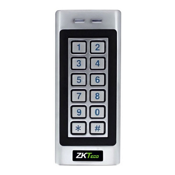Системы контроля доступа (СКУД)/Кодовая клавиатура Кодовая клавиатура ZKTeco MK-V(ID) со считывателем EM-Marine влагозащищенная