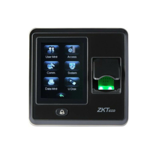 Системи контролю доступу/Біометрична аутентифікація Біометричний термінал ZKTeco SF300 (ZLM60) зі зчитувачем RFID карт, TFT дисплеєм і сканером відбитків пальців (Black)