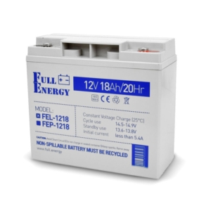Power sources/Rechargeable Batteries Battery Full Energy FEL-1218