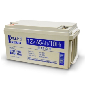 Power sources/Rechargeable Batteries Battery Full Energy FEL-1265