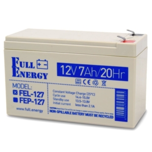 Power sources/Rechargeable Batteries Battery Full Energy FEL-127