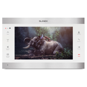 Wi-Fi Видеодомофон Slinex SL-10IPTHD silver+white