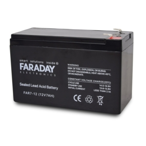 Power sources/Rechargeable Batteries Battery Faraday Electronics FAR7-12