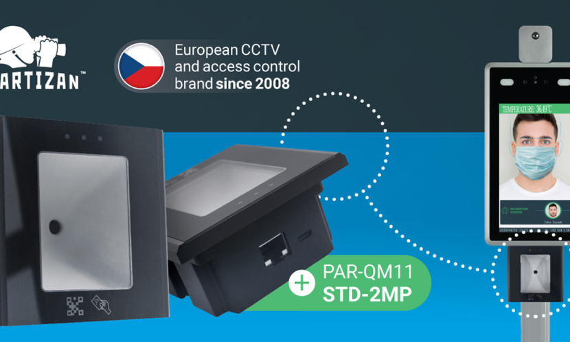 Biometric systems Partizan PAR-QM11 + STD-2MP: combo against covid