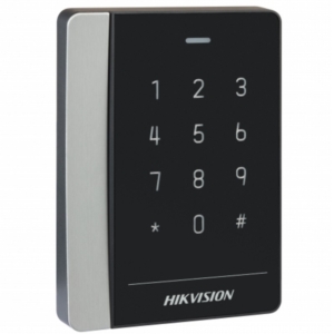Кодовая клавиатура Hikvision DS-K1102AEK со считывателем карт EM Marine