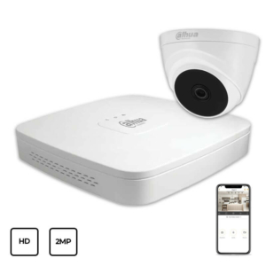 Video Surveillance Kit Dahua HD KIT 1x2MP INDOOR