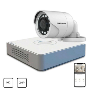 Системы видеонаблюдения/Комплекты видеонаблюдения Комплект видеонаблюдения Hikvision HD KIT 1x2MP OUTDOOR