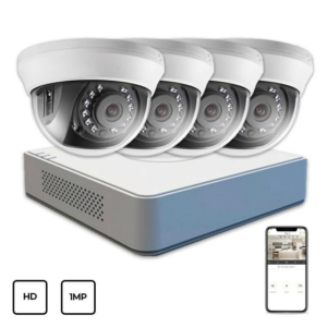 Системы видеонаблюдения/Комплекты видеонаблюдения Комплект видеонаблюдения Hikvision HD KIT 4x1 MP INDOOR