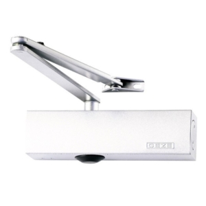 Door closer Geze TS 2000 V BC Н.О. white with lever transmission