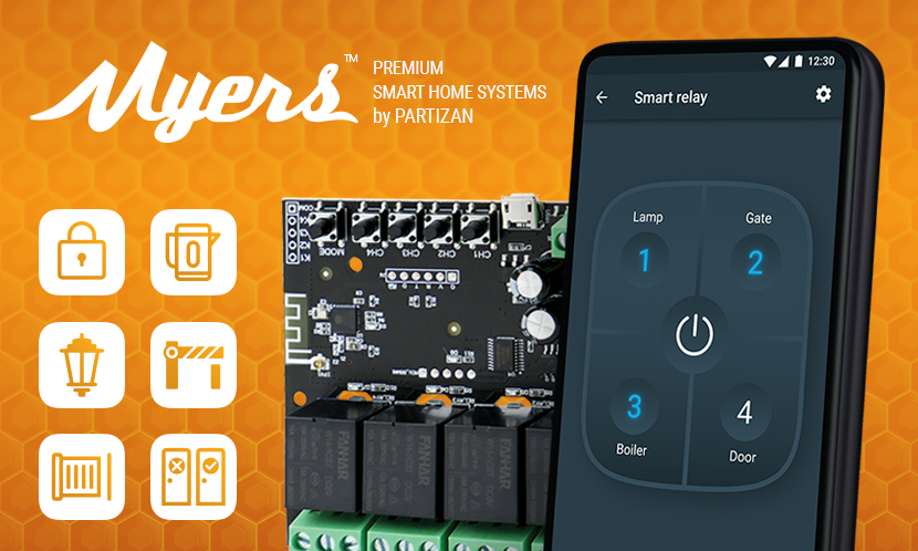 Access Control Myers MSR12-4 relay: when it's time for your home to get smarter