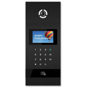 IP Video Doorbell BAS-IP AA-12НFB black multi-tenant