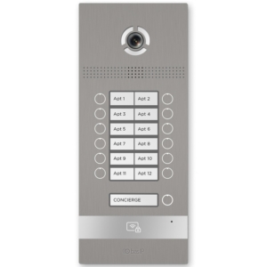Intercoms/Video Doorbells IP Video Doorbell BAS-IP BI-12FB silver multi-subscriber